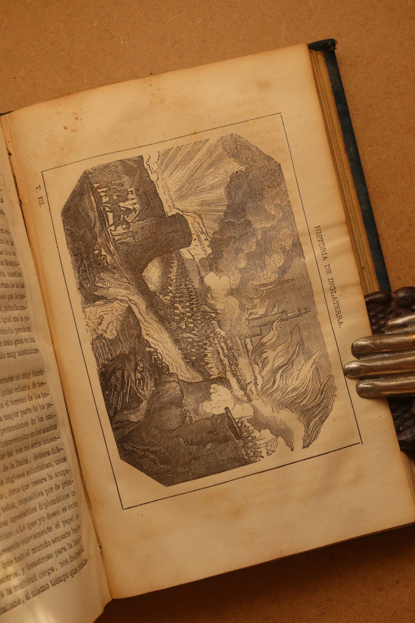 Historia de Inglaterra, J.A. Fleury, 1857