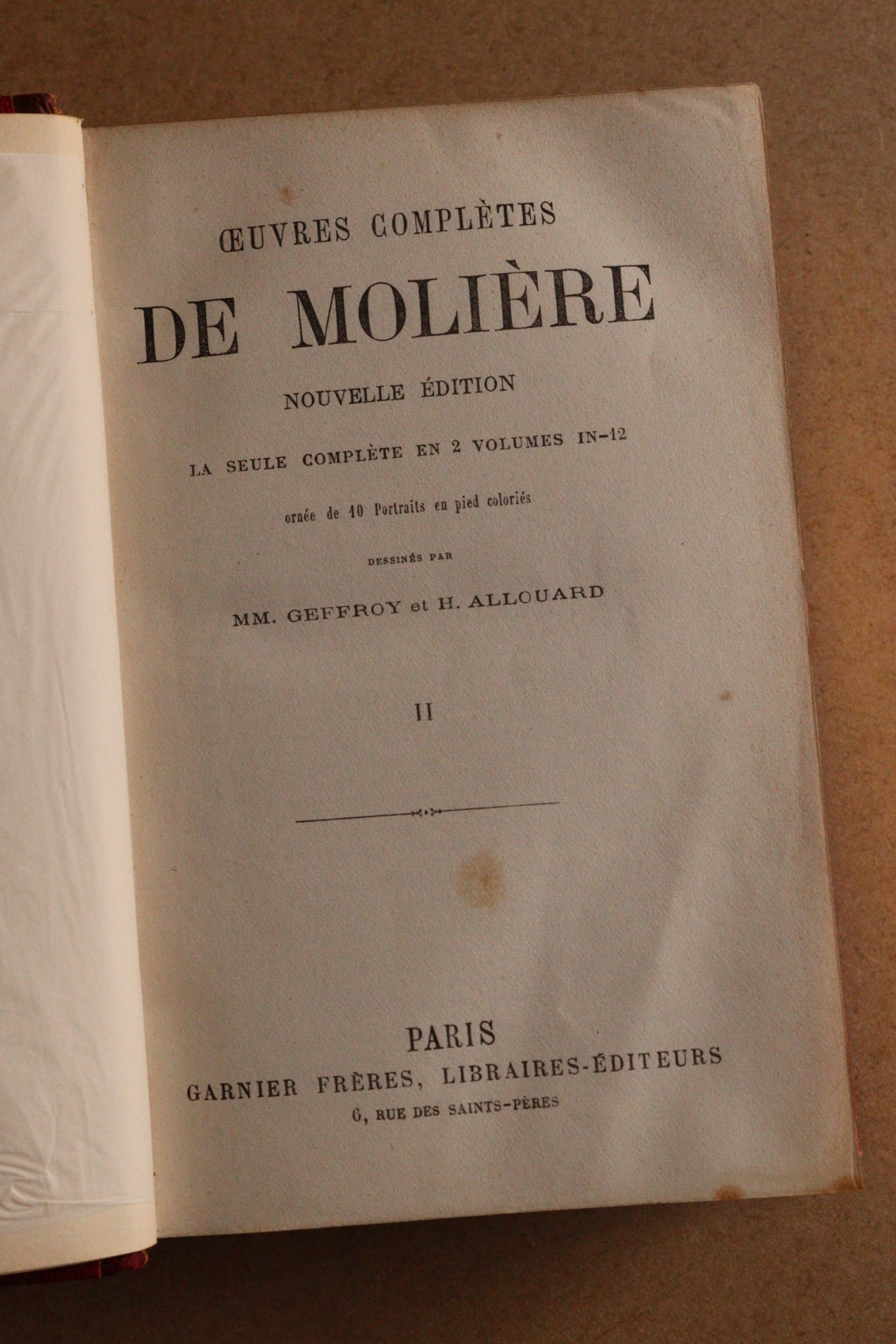 Oeuvres Complètes De Molière, Paris, c1885
