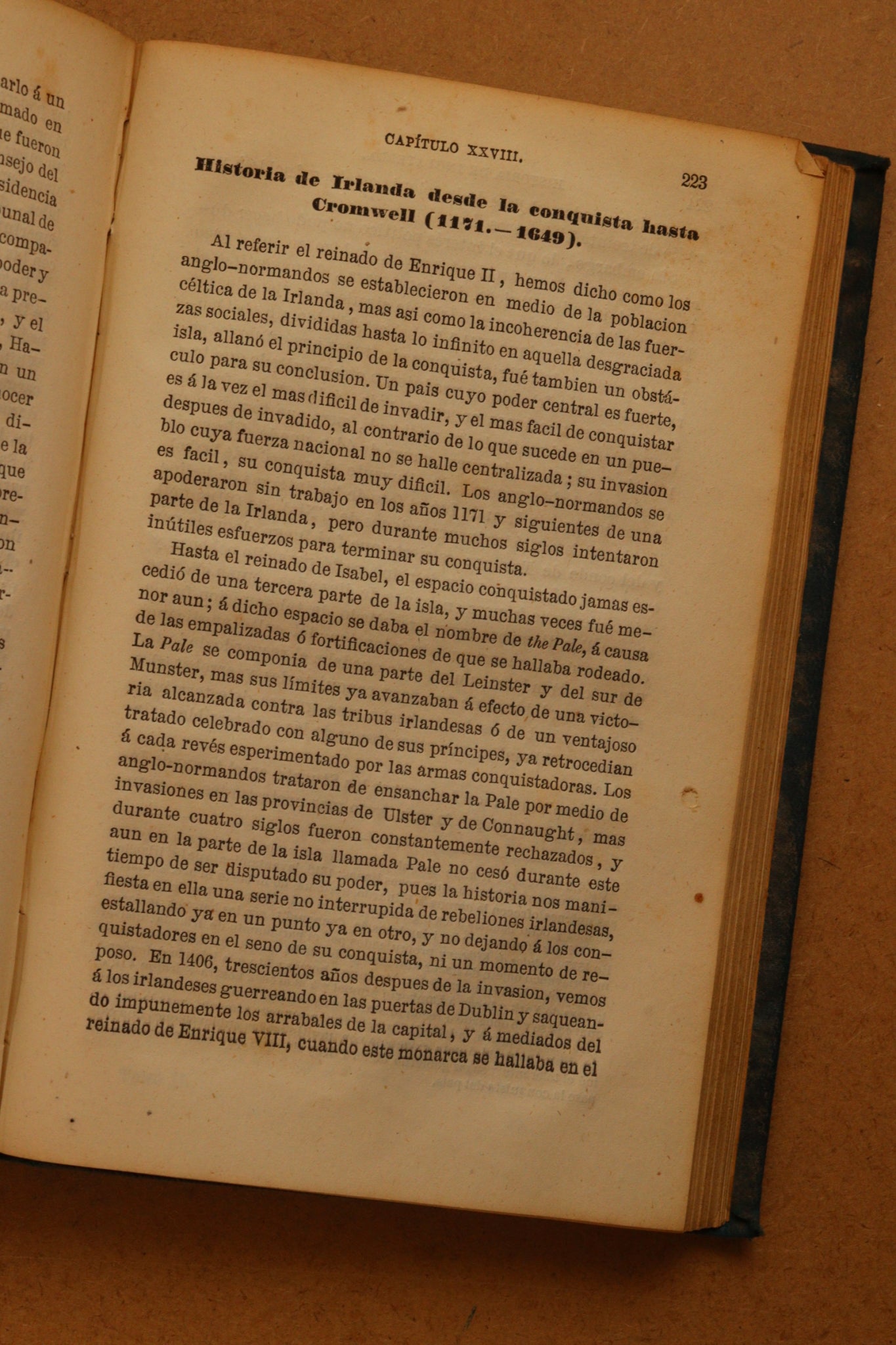 Historia de Inglaterra, J.A. Fleury, 1857