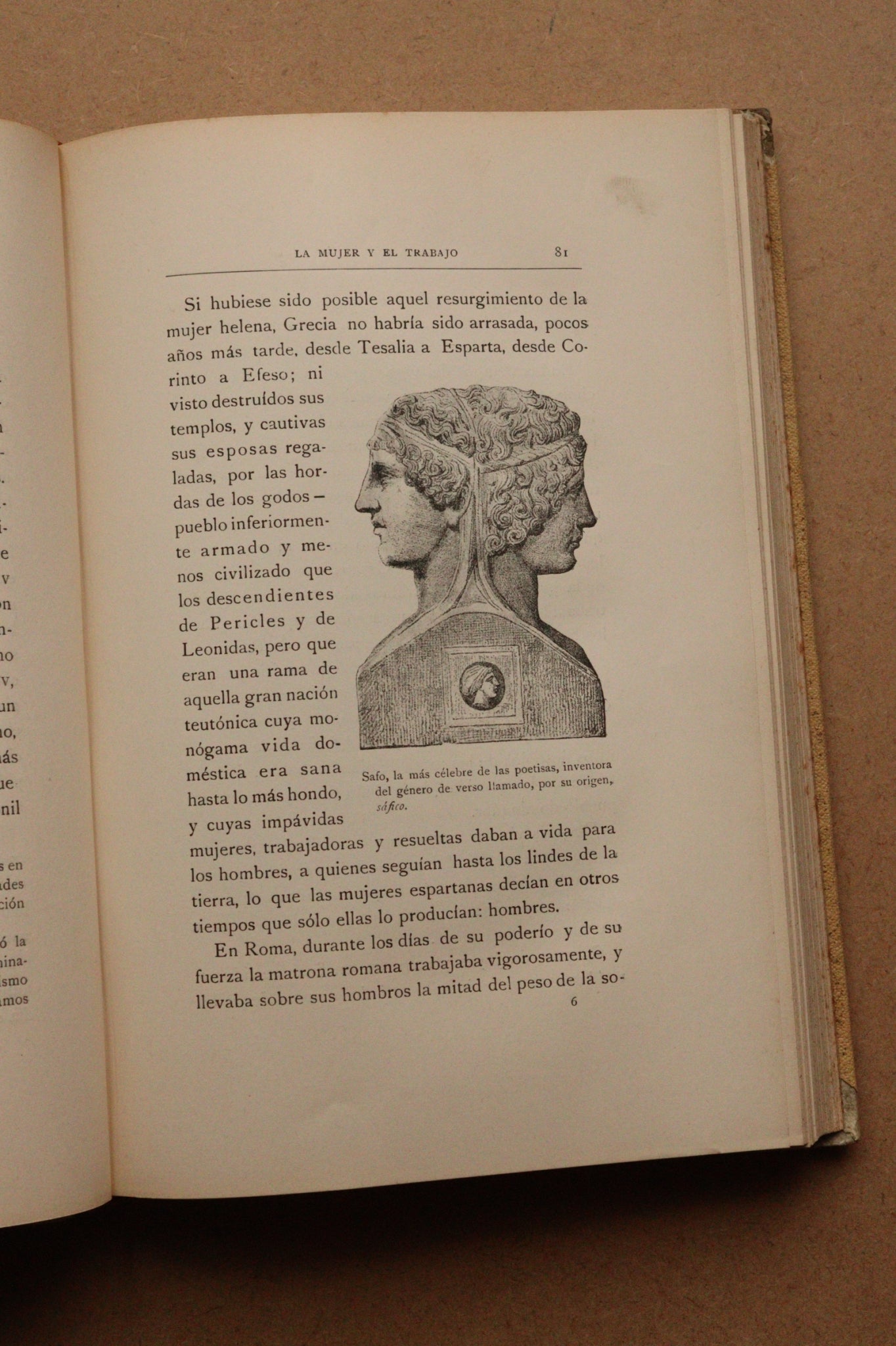 La Mujer y el Trabajo, Montaner y Simón, 1914