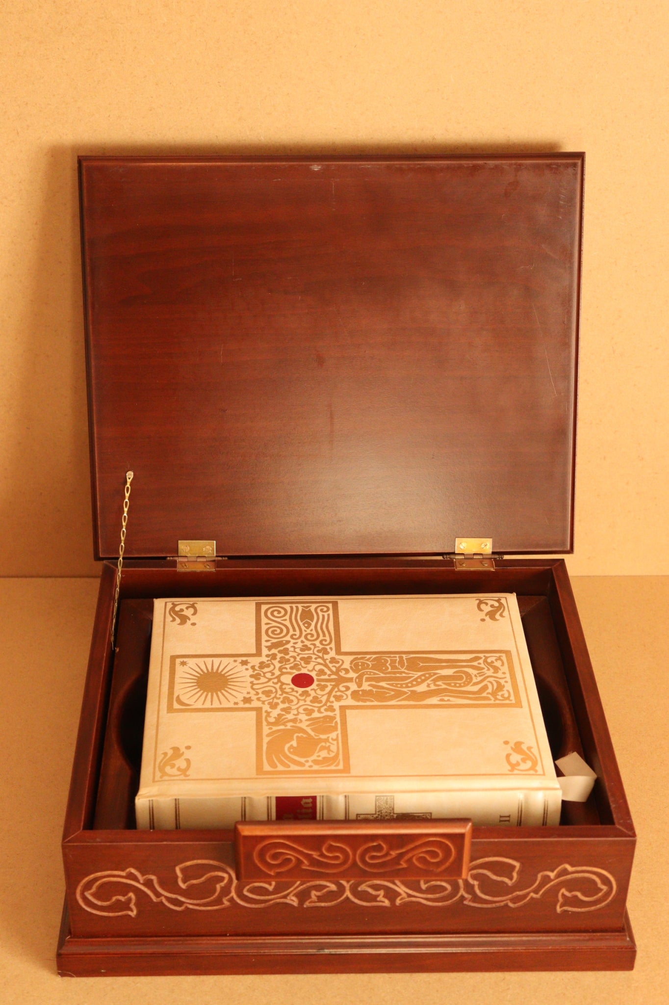 Biblia de Jerusalen con caja-atril, Gustavo Doré, 1994