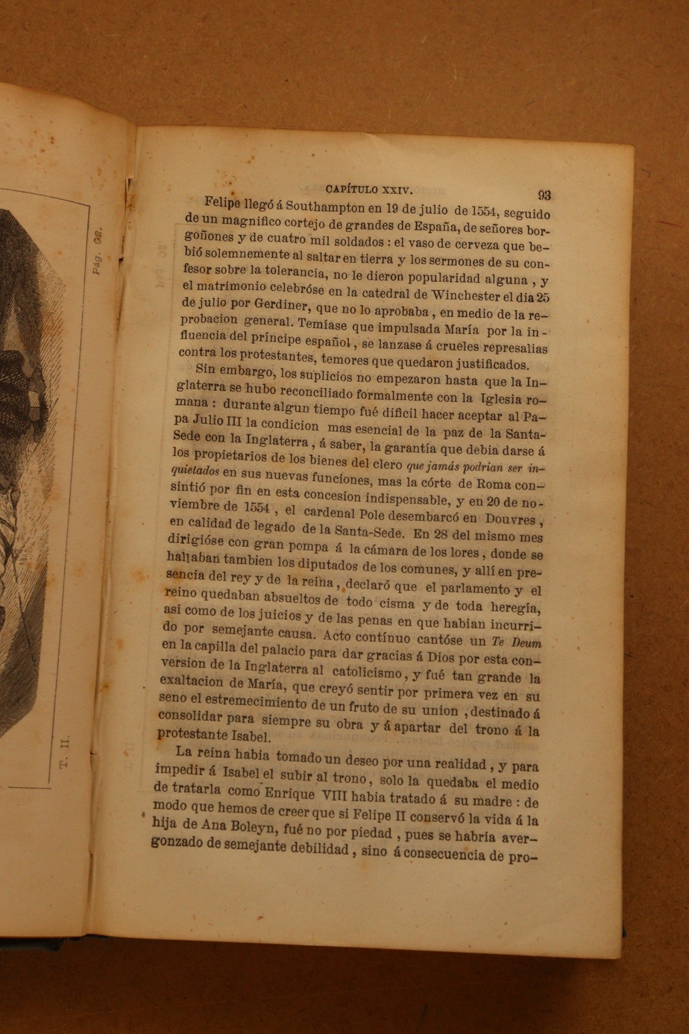 Historia de Inglaterra, J.A. Fleury, 1857