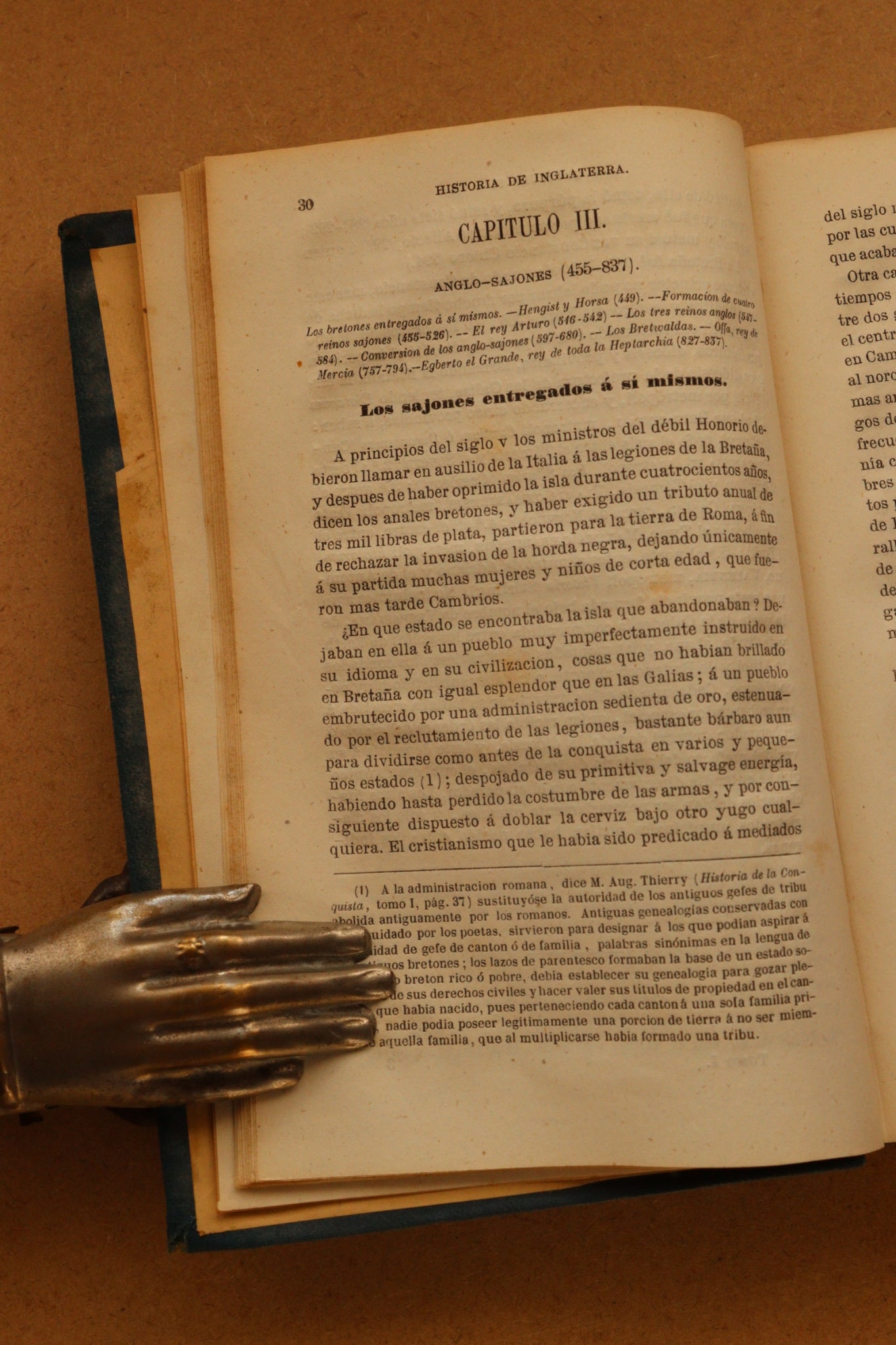 Historia de Inglaterra, J.A. Fleury, 1857