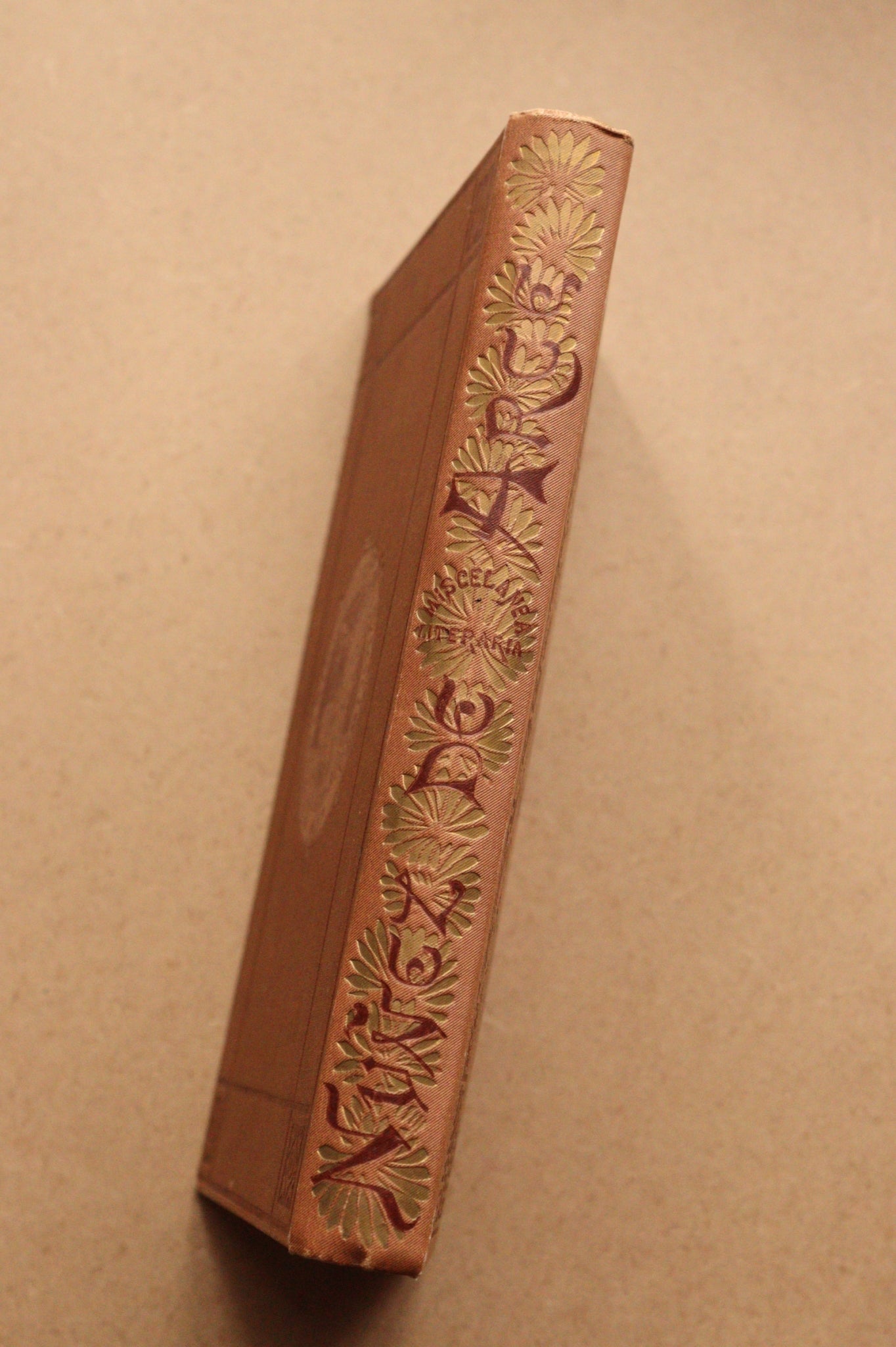 Miscelánea Literaria, Biblioteca Arte y Letras, 1886