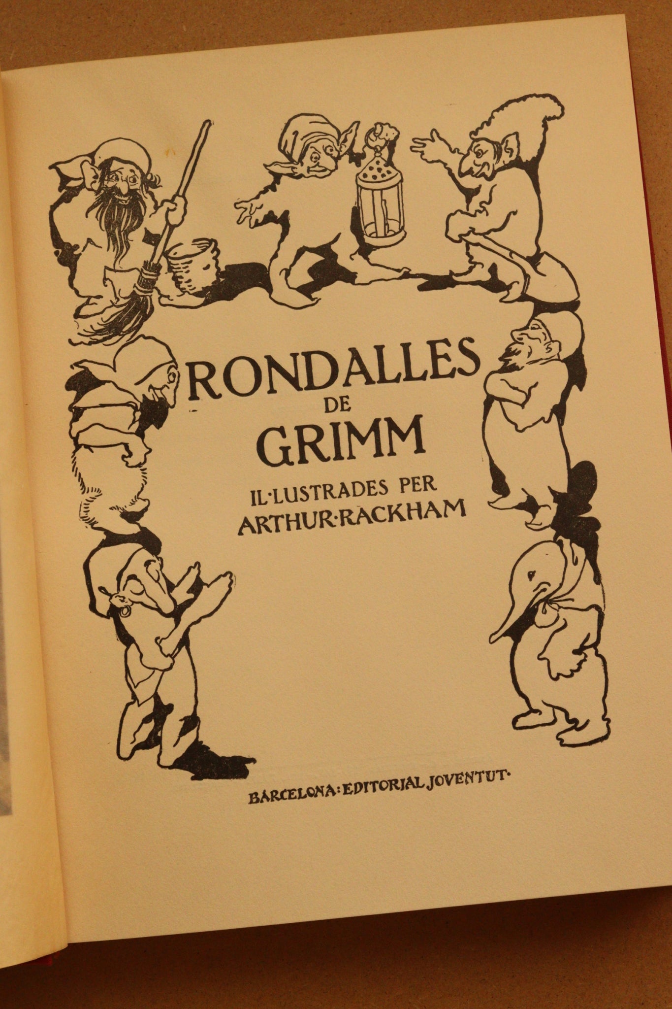 Rondalles de Grimm, Primera Edición con Sobrecubierta, 1935
