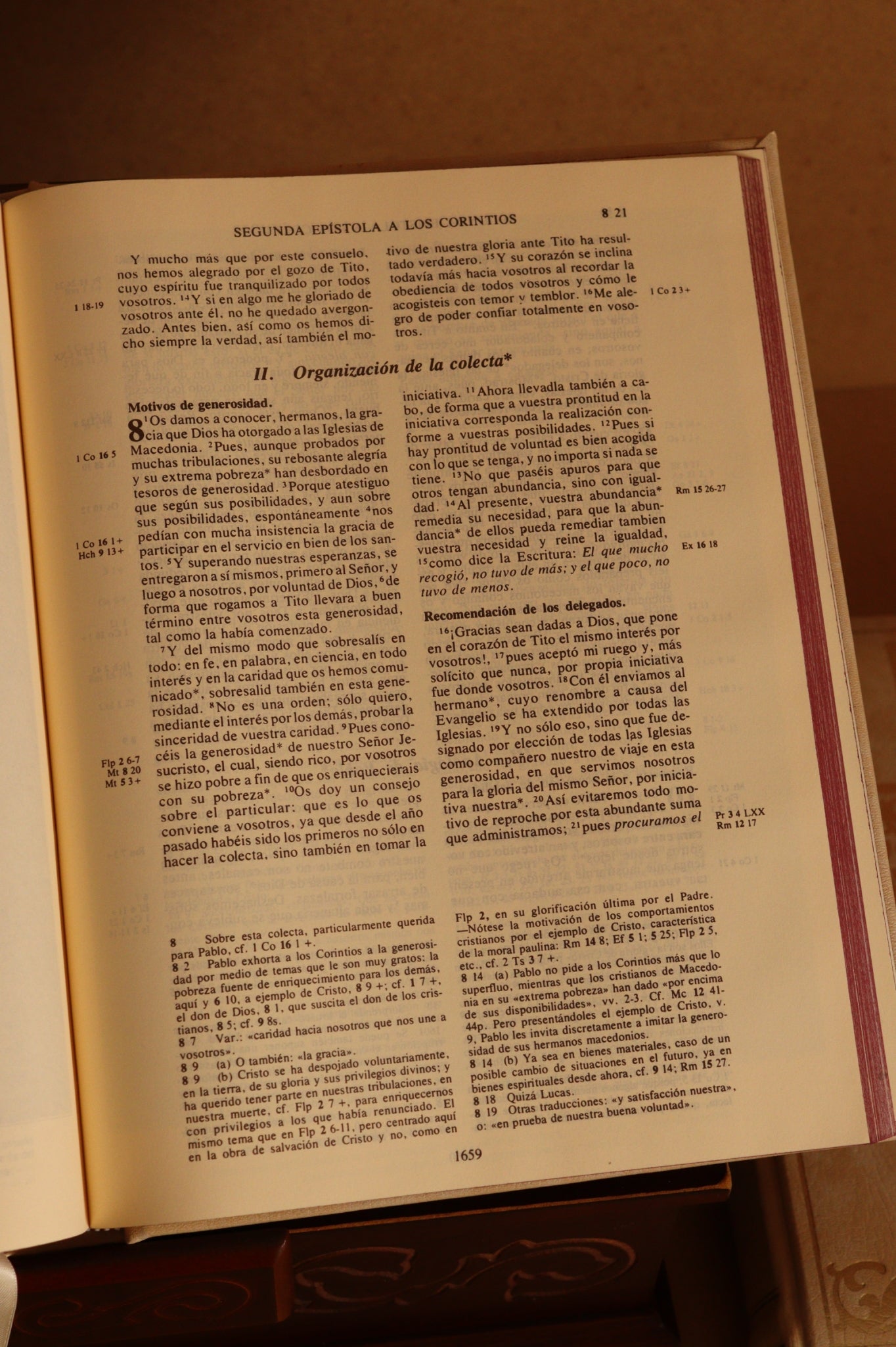 Biblia de Jerusalen con caja-atril, Gustavo Doré, 1994