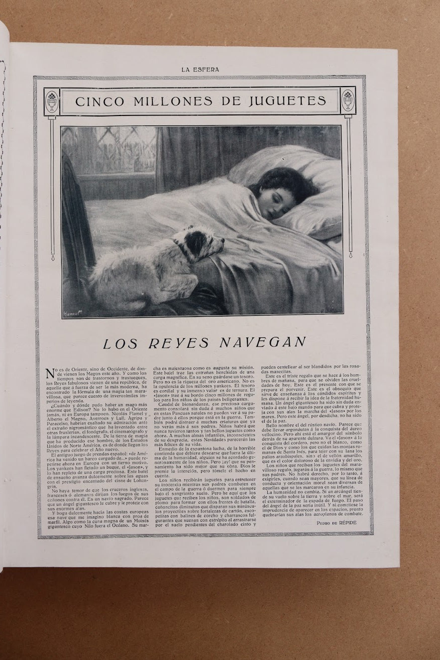 Revista "La Esfera", Madrid, 1915