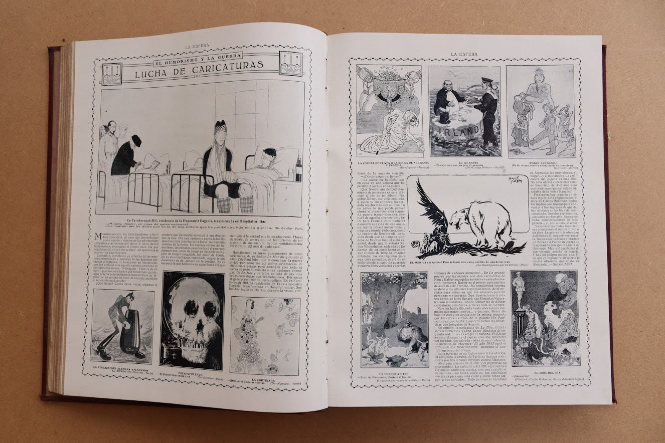 Revista "La Esfera", Madrid, 1915