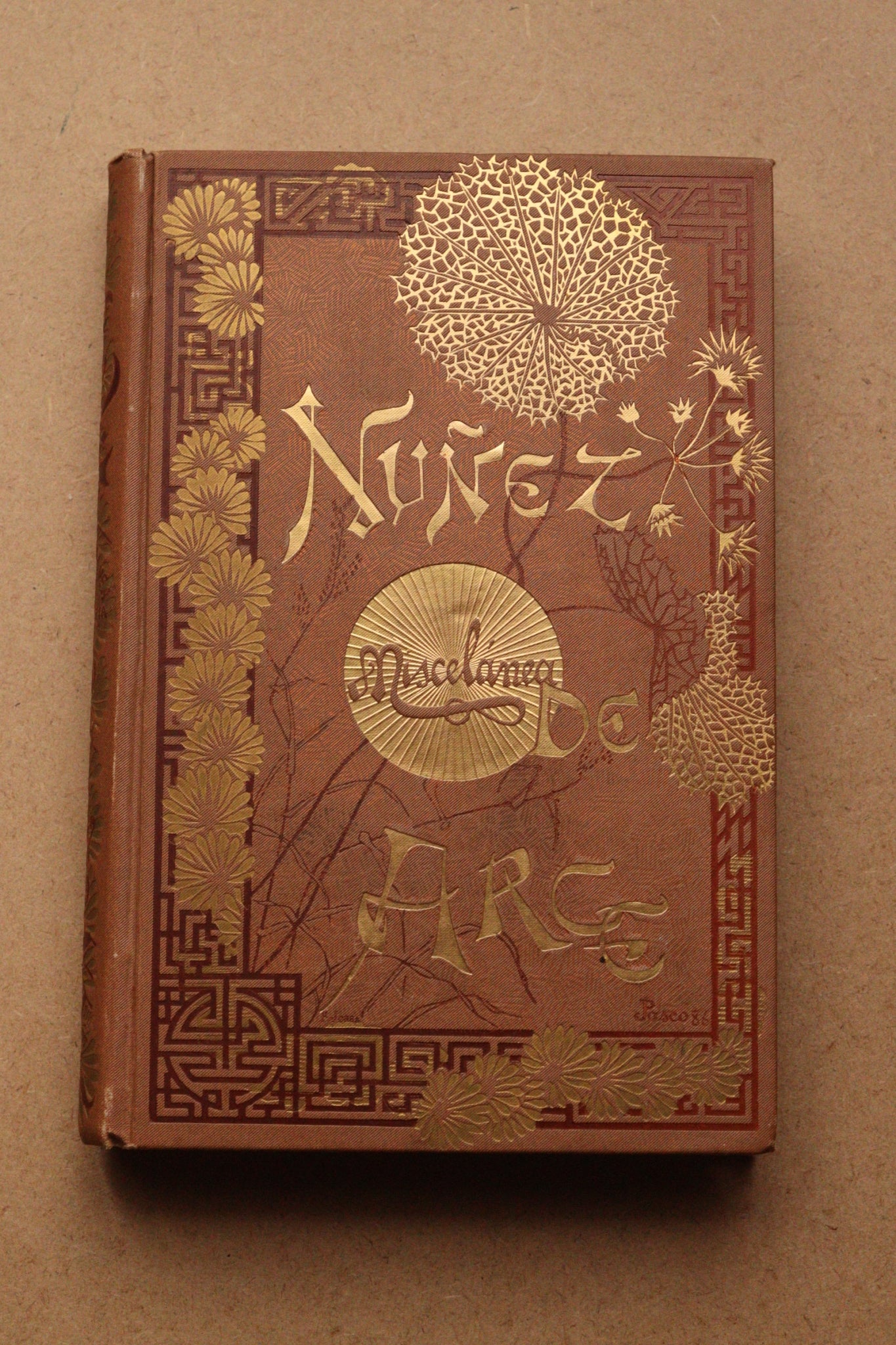 Miscelánea Literaria, Biblioteca Arte y Letras, 1886