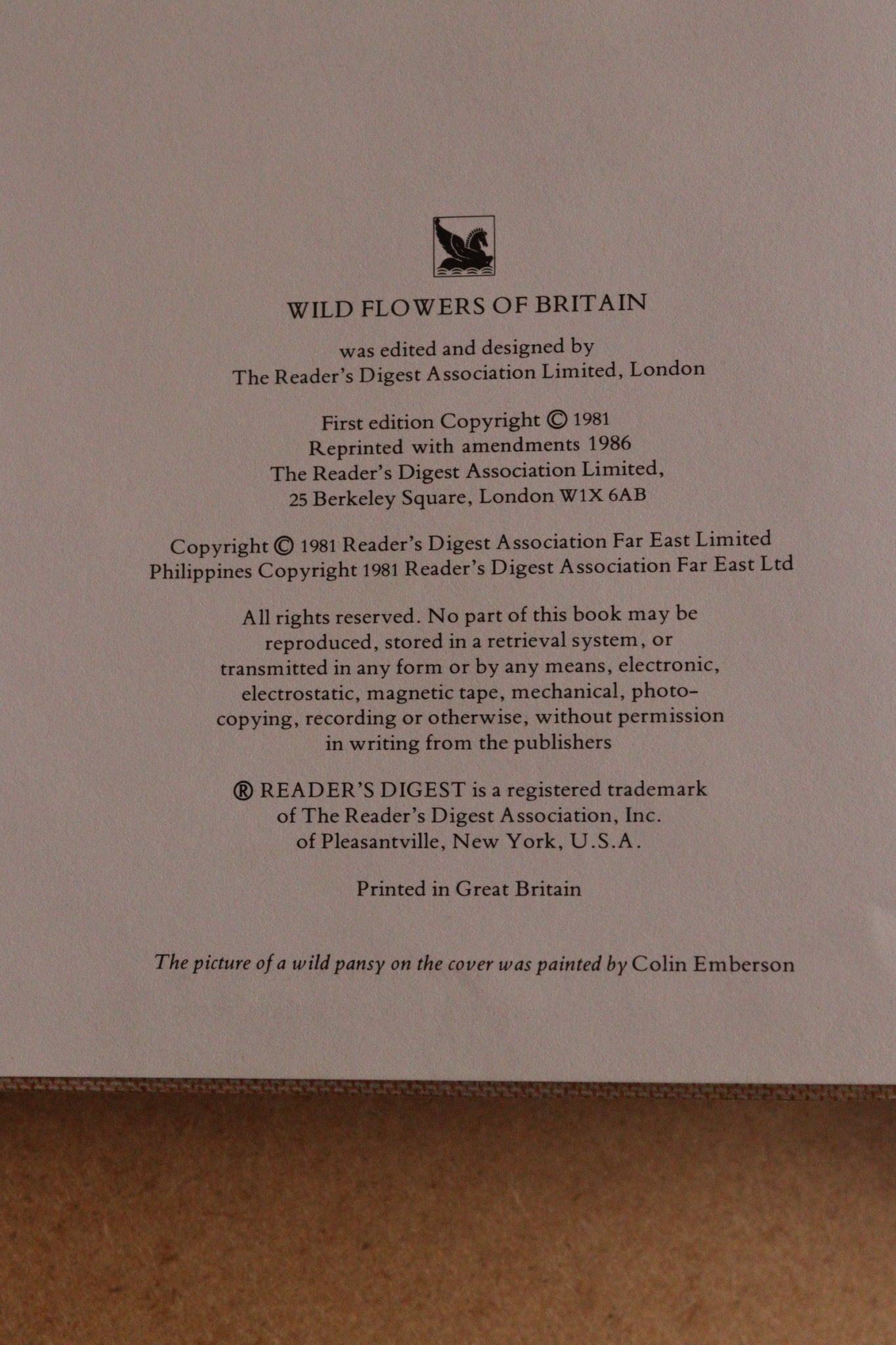 Reader's Digest Nature Lover's Library Field Guides of Britain, 1ª Edición, 1981-1984, Completa