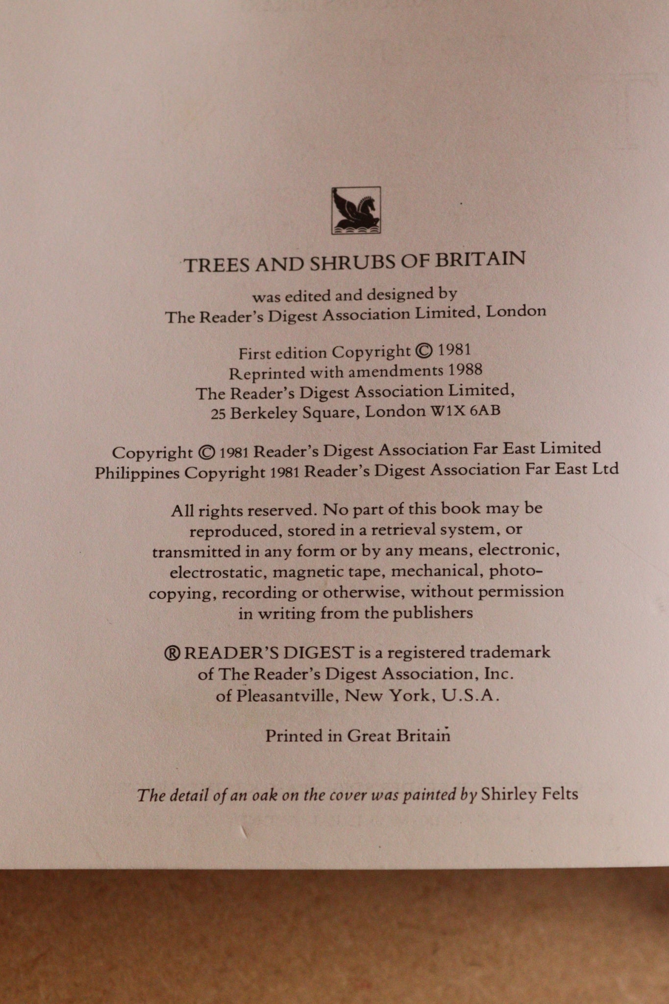 Reader's Digest Nature Lover's Library Field Guides of Britain, 1ª Edición, 1981-1984, Completa