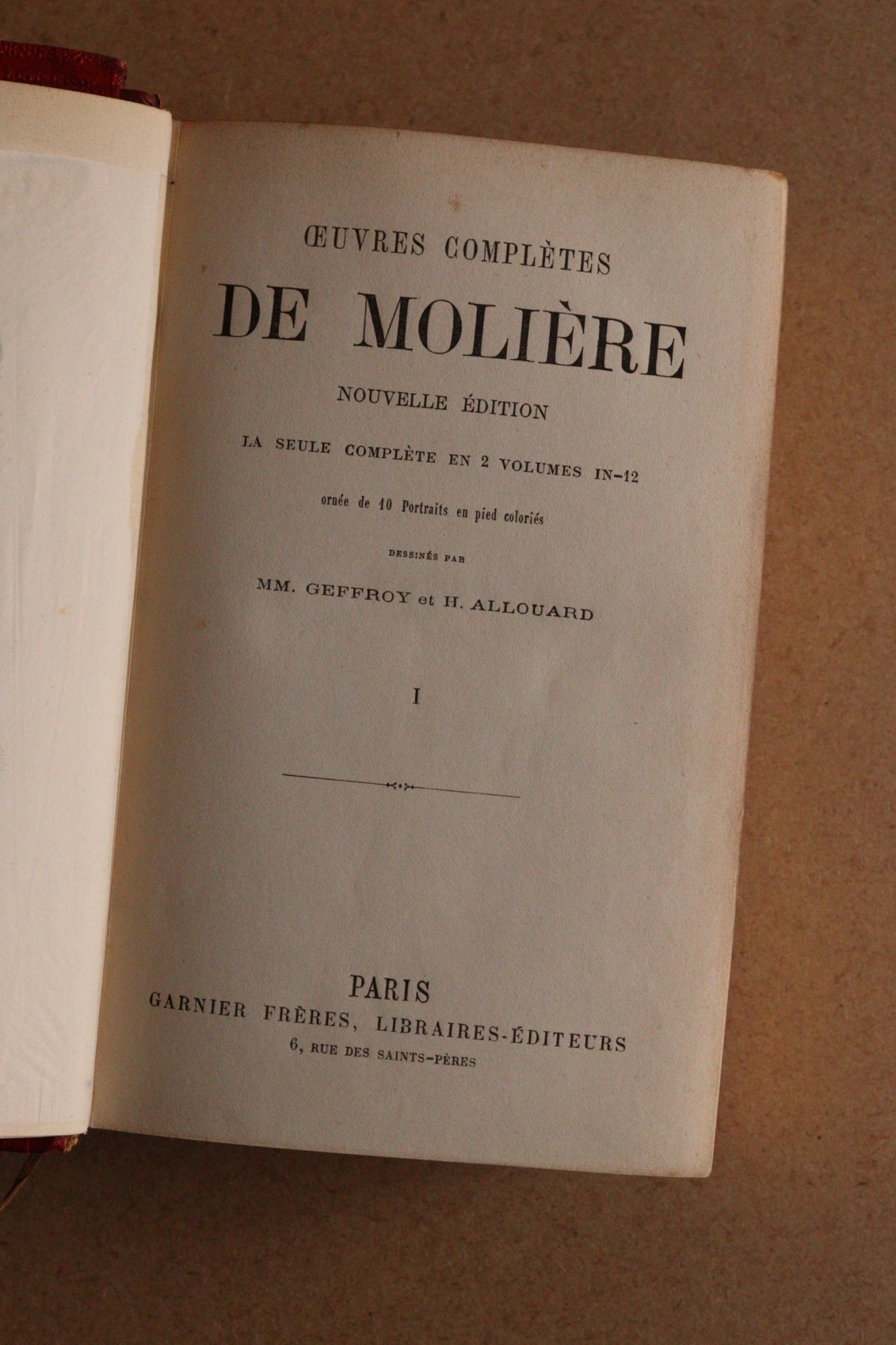 Oeuvres Complètes De Molière, Paris, c1885