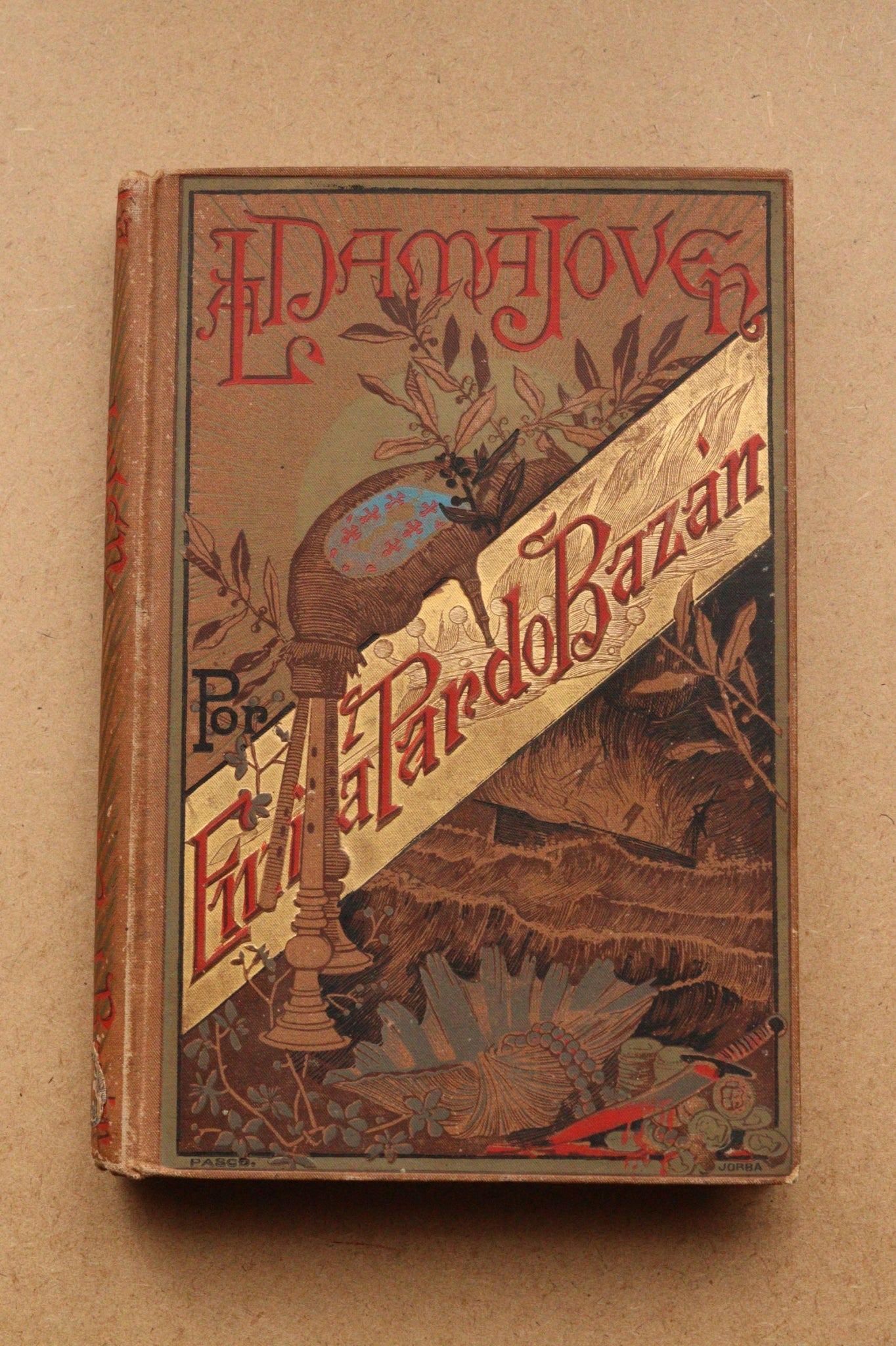 La Dama Joven, Emilia Pardo Bazán, Biblioteca Arte y Letras, 1885