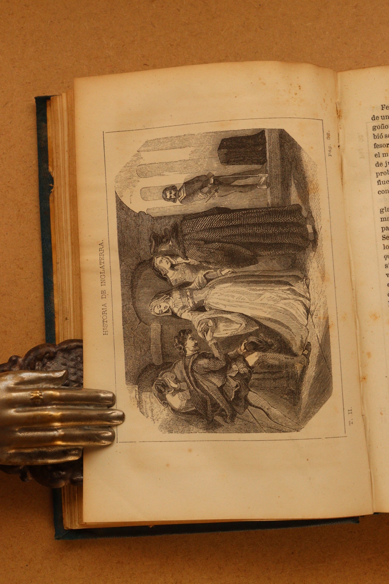 Historia de Inglaterra, J.A. Fleury, 1857