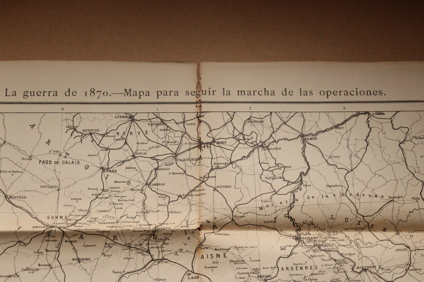 Historia de la Guerra Franco-Alemana de 1870-71 (con mapa de las operaciones), Montaner y Simón, 1891