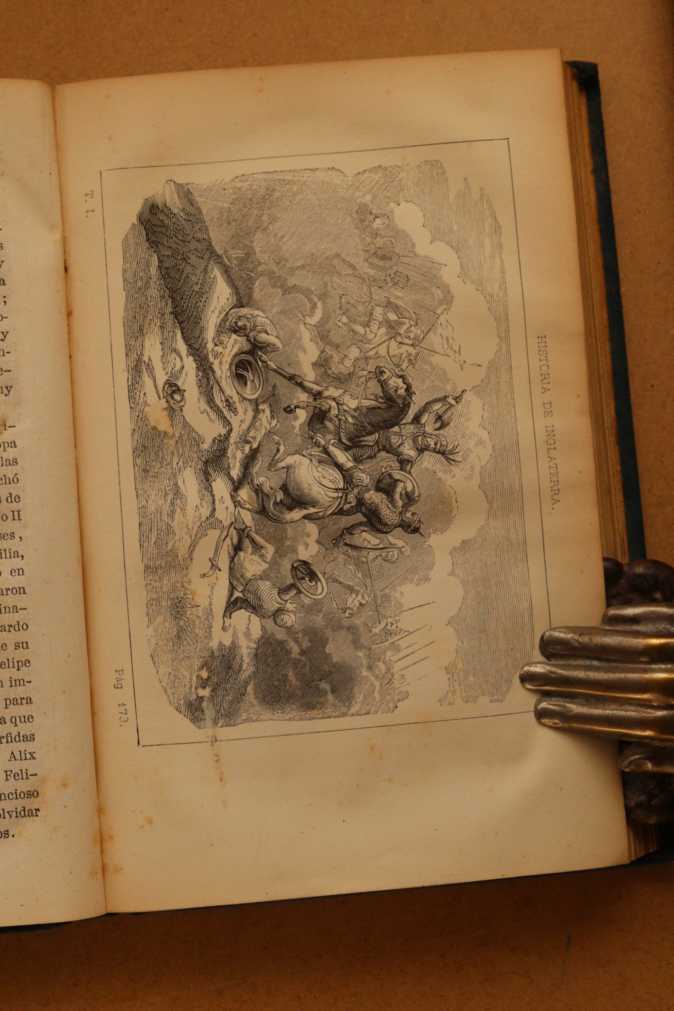 Historia de Inglaterra, J.A. Fleury, 1857