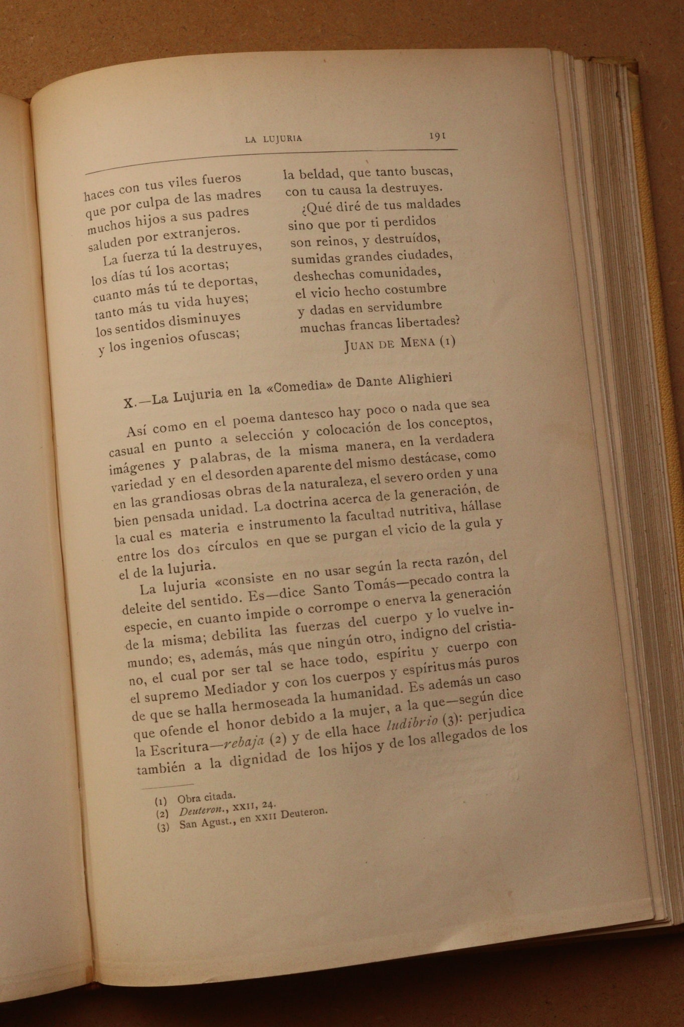 Los Pecados Capitales, Montaner y Simón, 1915