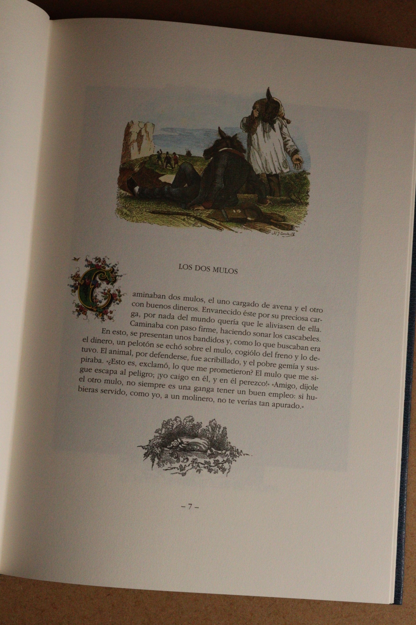 Cien Fábulas de Jean de la Fontaine, Edición Limitada y Numerada, 1995