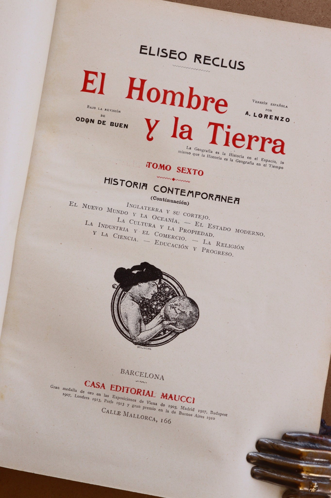 El Hombre y la Tierra, Maucci, 1915, Completo