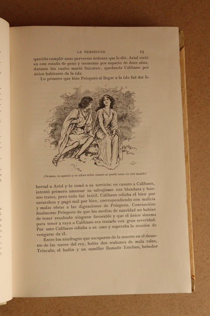 Las Creaciones de Shakespeare, Montaner y Simón, 1912