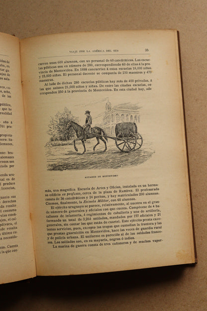 Viaje por la América del Sur, Biblioteca Ilustración Ibérica, S.XIX