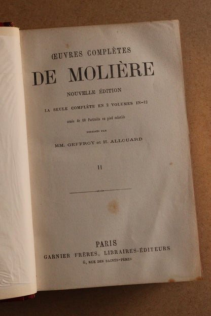 Oeuvres Complètes De Molière, Paris, c1885