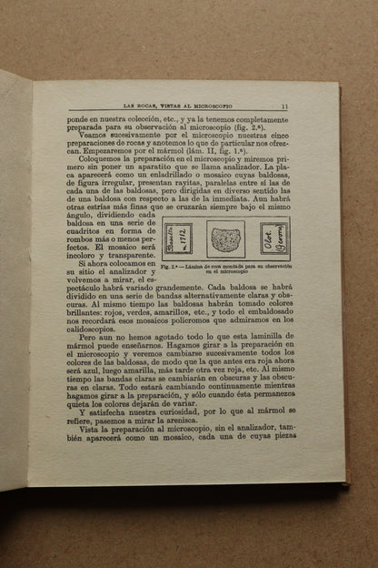 El Mundo de los Minerales, Libros de la Naturaleza, 1929