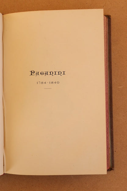 Músicos Célebres, Biblioteca Arte y Letras, 1884