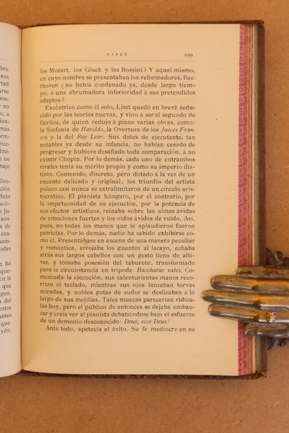 Músicos Célebres, Biblioteca Arte y Letras, 1884