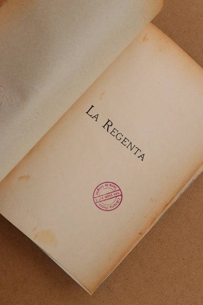 La Regenta, Biblioteca Arte y Letras, 1908