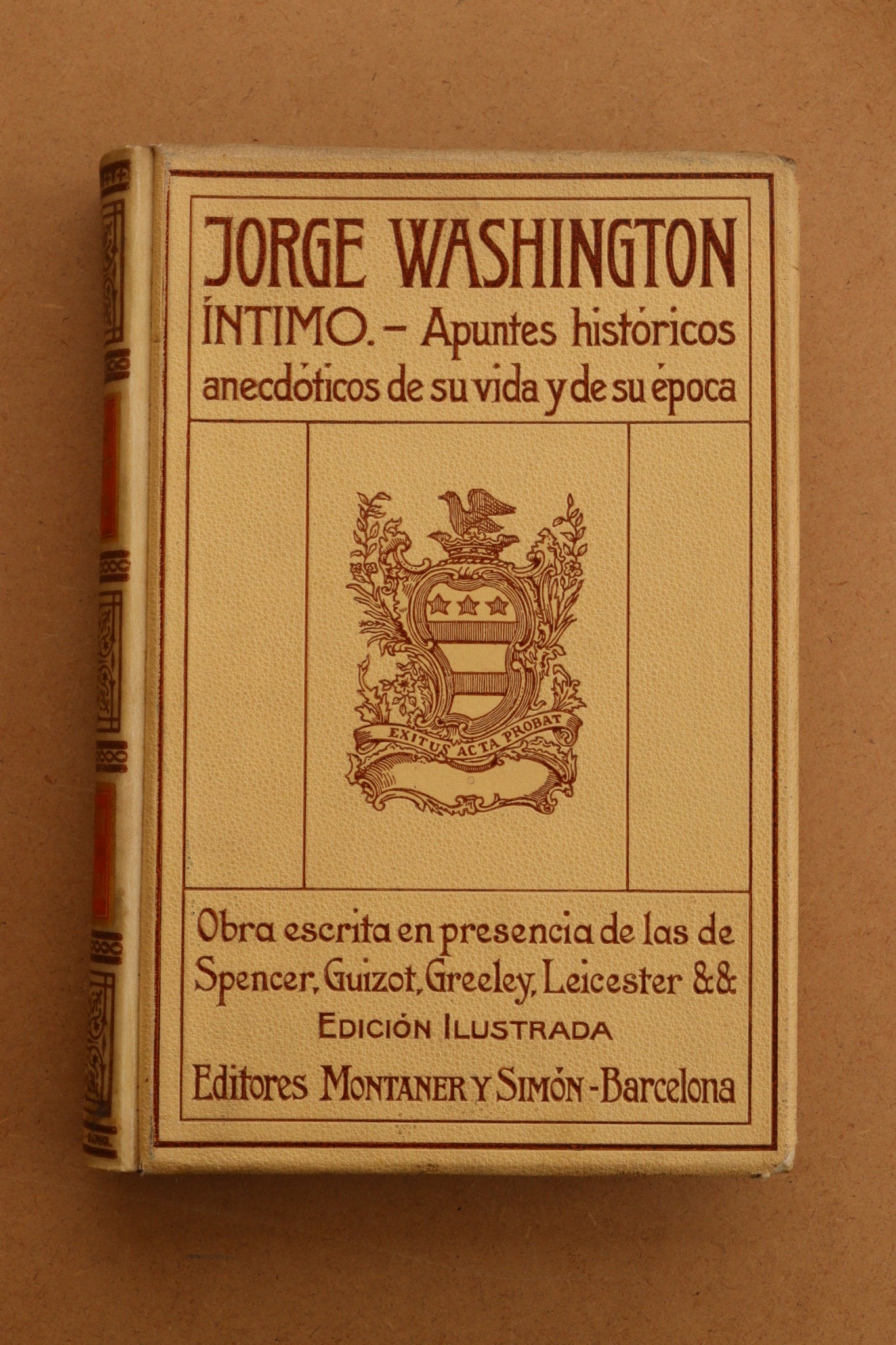 Jorge Washington íntimo, Montaner y Simón, 1910