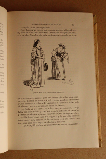 Las Creaciones de Shakespeare, Montaner y Simón, 1912