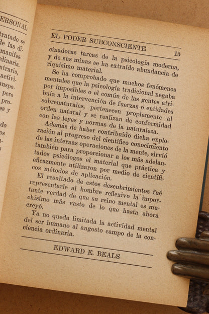 El Poder Subconsciente, W. Atkinson & E. Beals, 1915