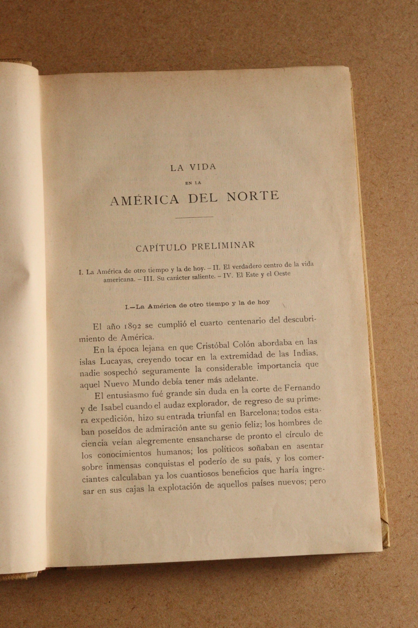 La Vida en la América del Norte, Montaner y Simón, 1899