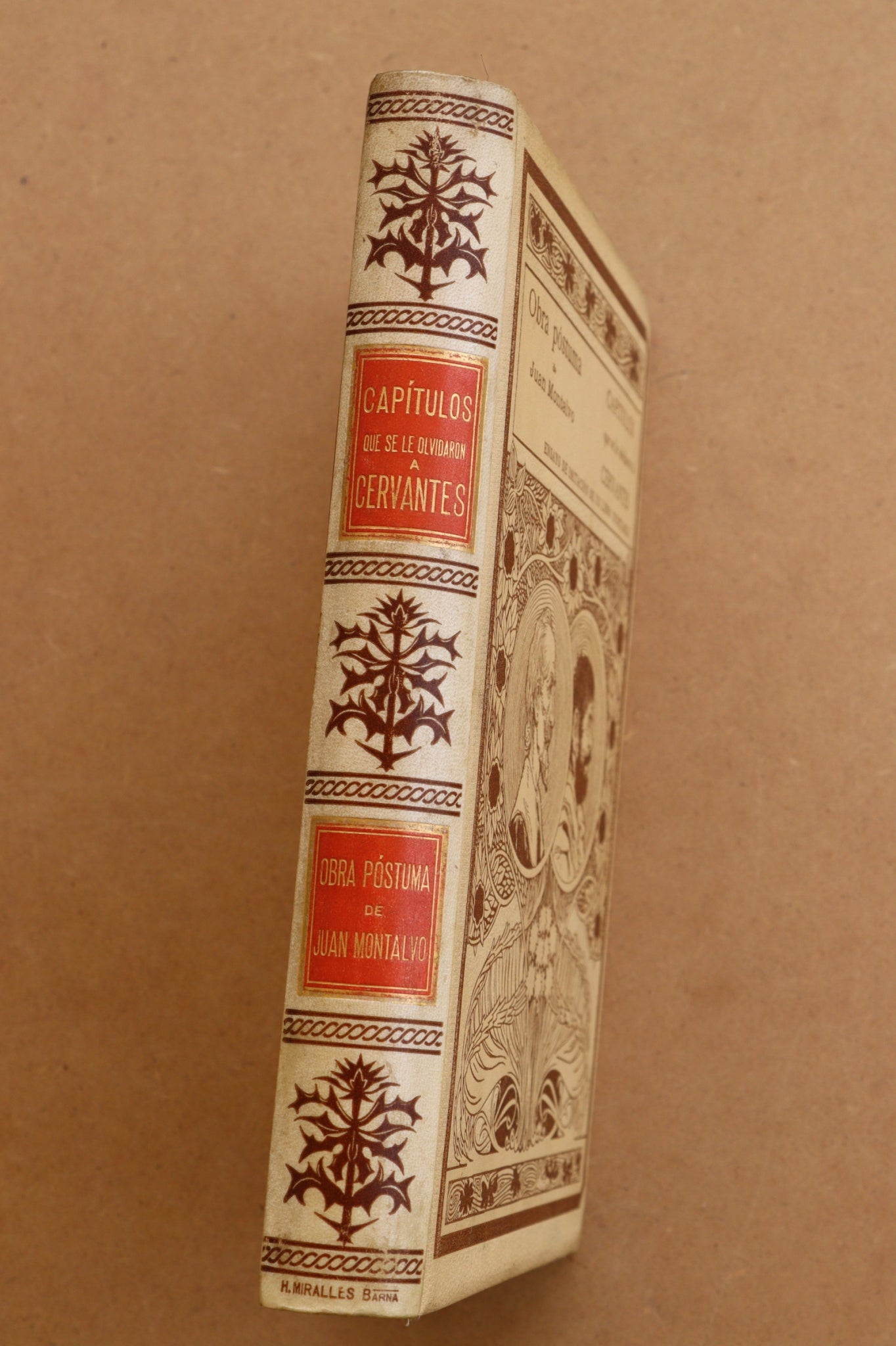 Capítulos que se le olvidaron a Cervantes, Montaner y Simón, 1898