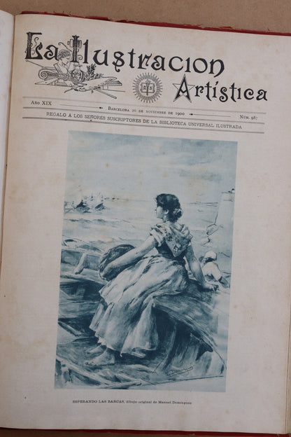 La Ilustración Artística, Montaner y Simón, 1900