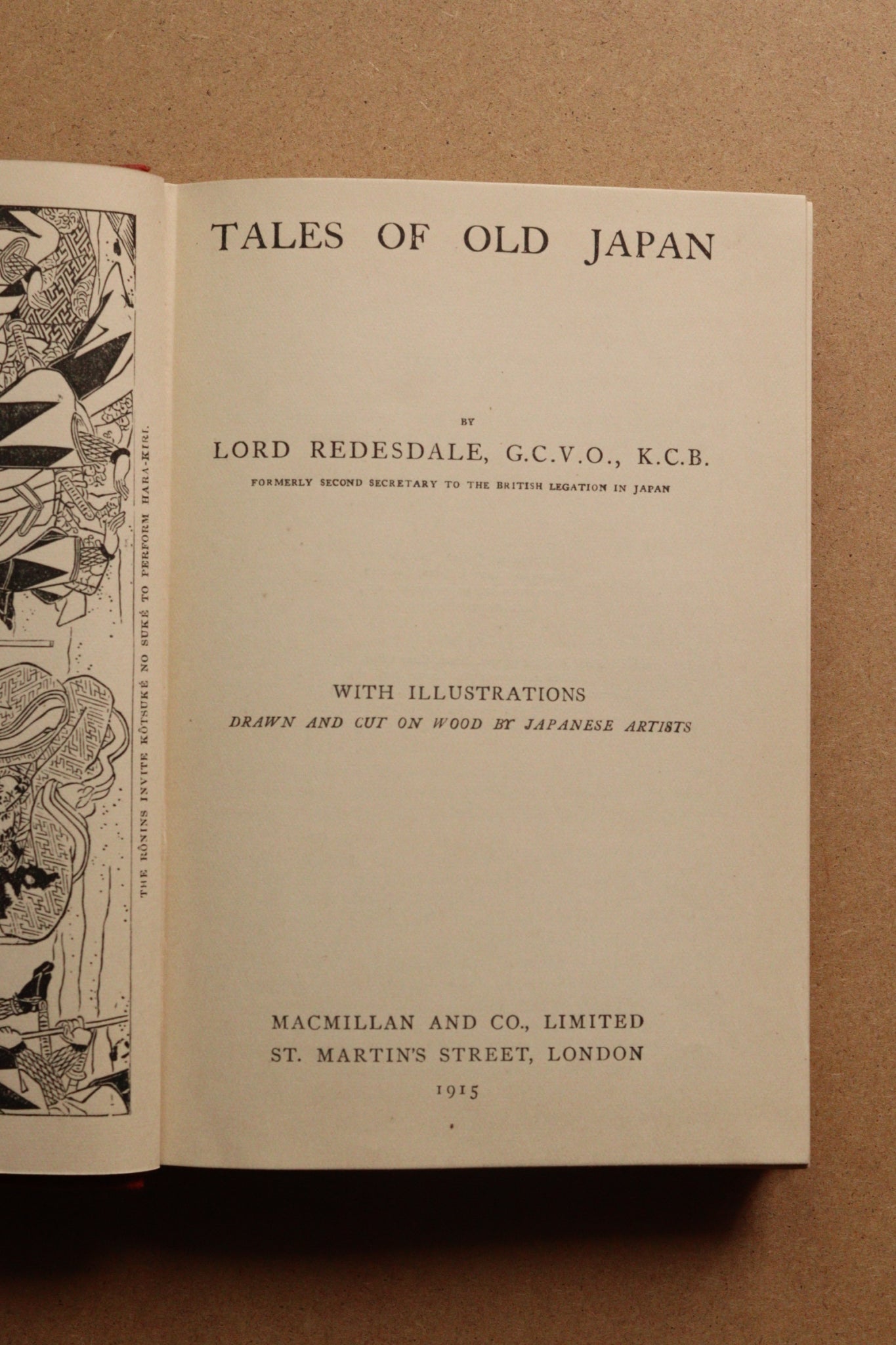 Tales Of Old Japan, Lord Redesdale, 1915