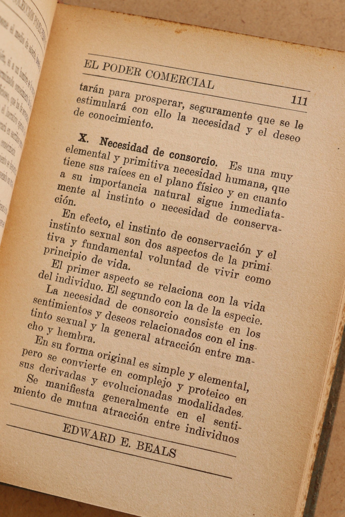 El Poder Comercial, W. Atkinson & E. Beals, 1915