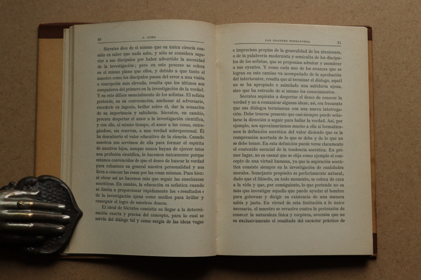 Los grandes pensadores, Introducción histórica a la filosofía, 1935