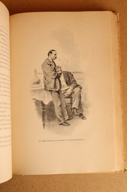 La última sonrisa, Montaner y Simón, 1891