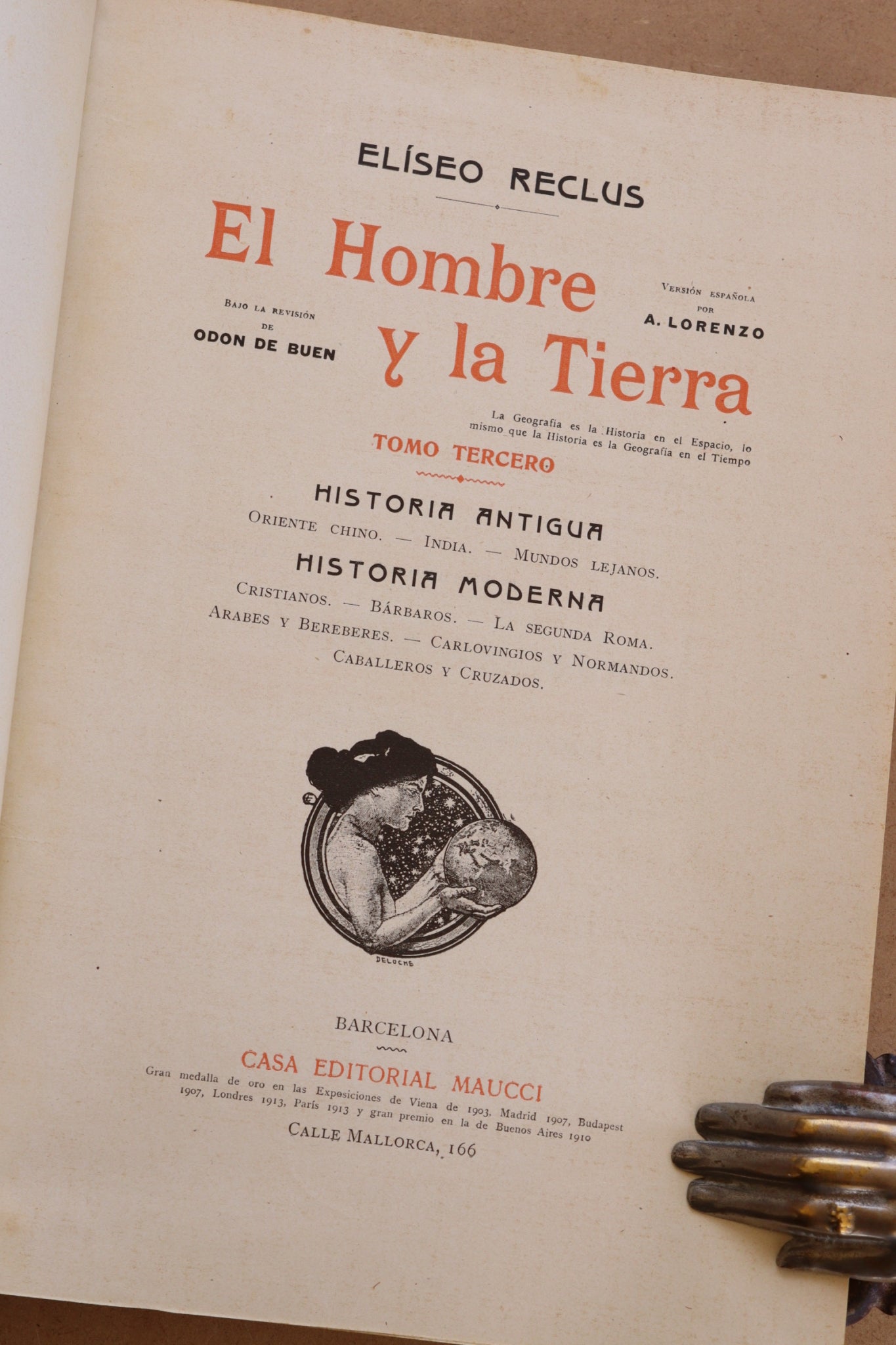 El Hombre y la Tierra, Maucci, 1915, Completo