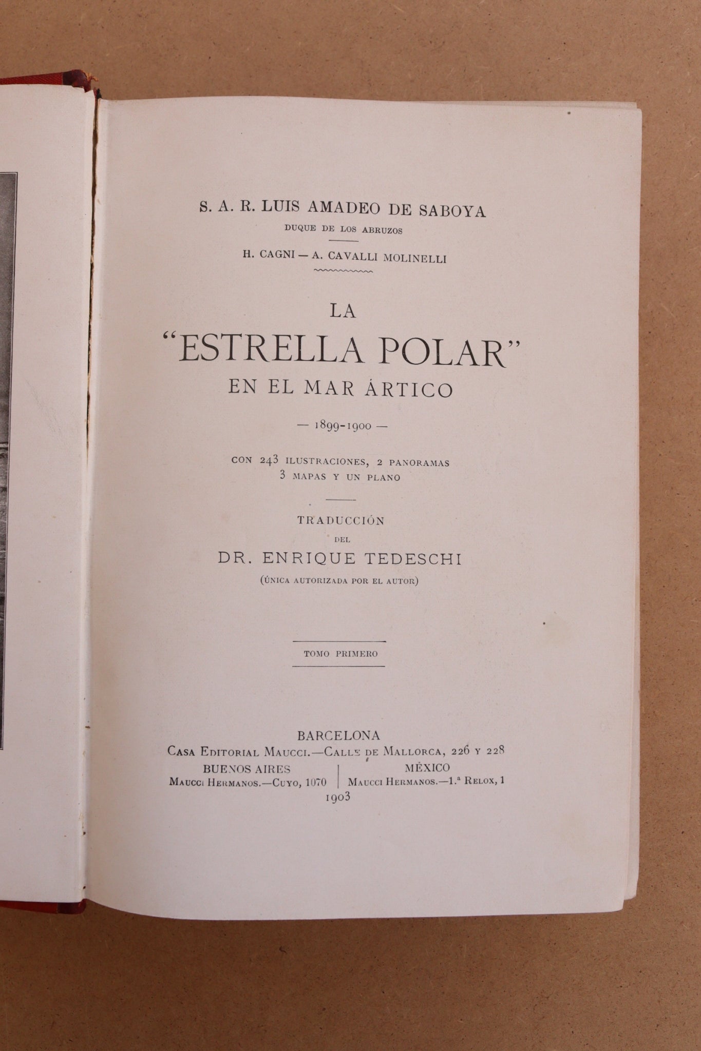 La Estrella Polar en el mar ártico, Maucci, 1903, Completo