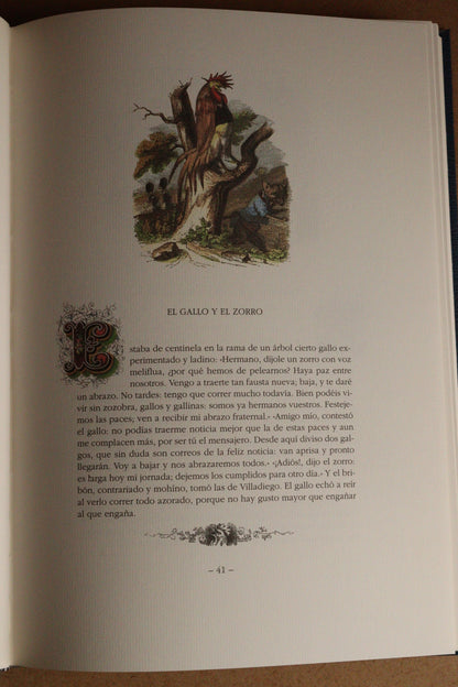 Fábulas de la Fontaine, Edición Limitada y Numerada, 1995