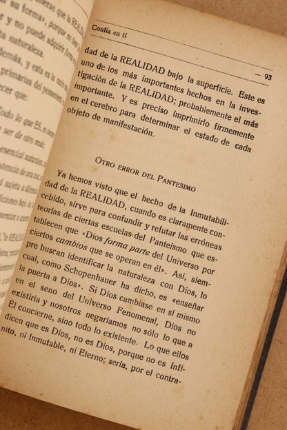 Confía en ti, William Walker Atkinson, 1930