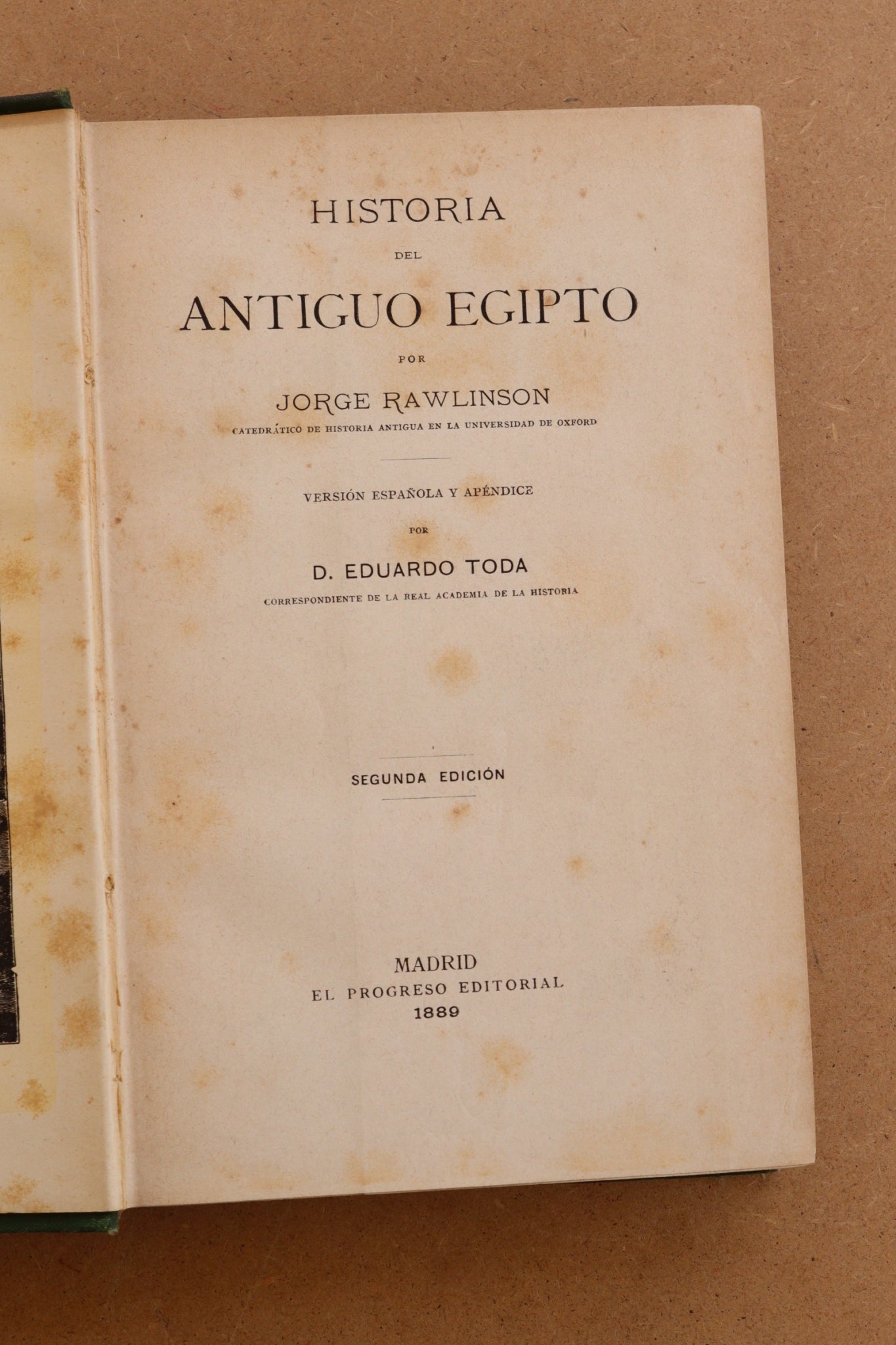 Egipto, Historia de las Naciones, 1889