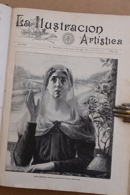 La Ilustración Artística, Montaner y Simón, 1900