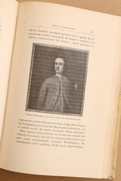 Jorge Washington íntimo, Montaner y Simón, 1910