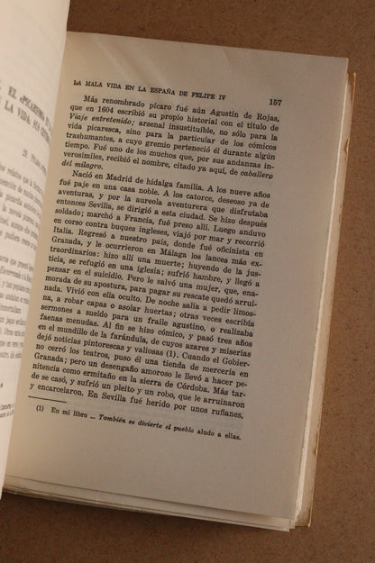 La mala vida en la España de Felipe IV, José Deleito y Piñuela, 1967