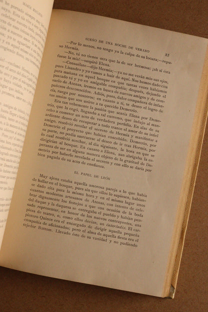 Las Creaciones de Shakespeare, Montaner y Simon, 1912