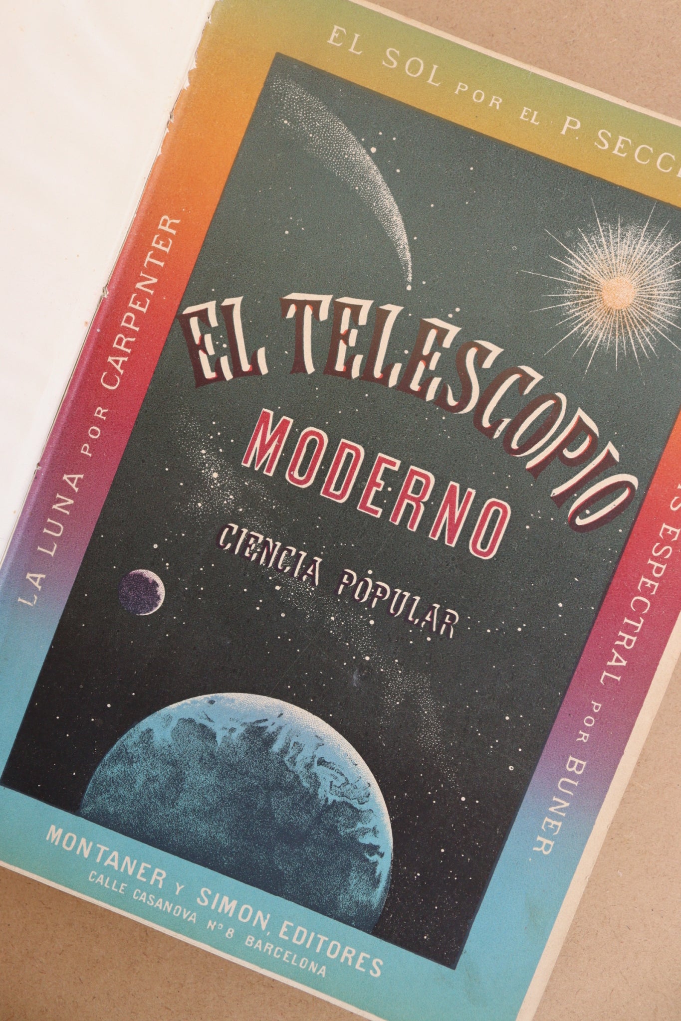 El Telescopio Moderno, Montaner y Simón, 1879